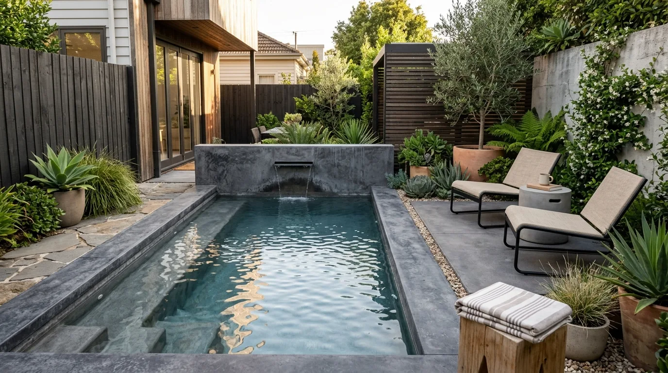 Small Backyard Pool Plan